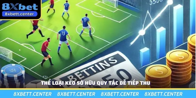 Thể loại kèo sở hữu quy tắc dễ tiếp thu