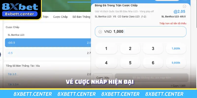 Tính tiền odds dễ hơn với vé cược nháp